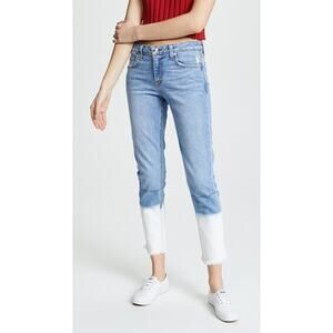 Derek Lam Jeans Straight-Leg Ankle Mid-Rise 27